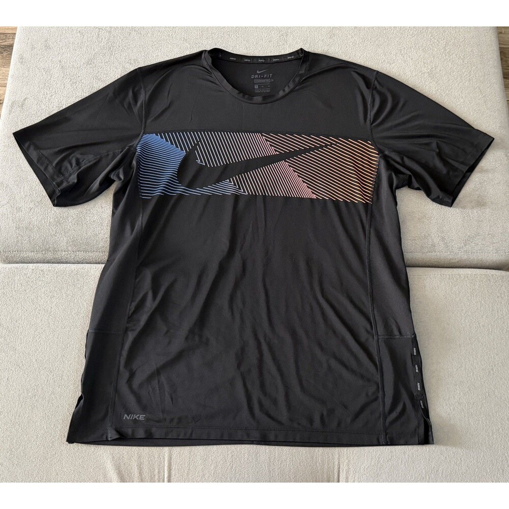 Nike Dri-FIT Men’s Training Shirt Black Size XL